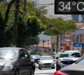 Massa de ar quente e seco atinge parte do Brasil...